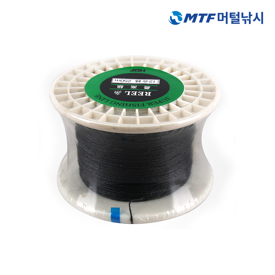 해동 12합사 그레이 슈퍼라인 250m HL-2293 민물원줄/바다원줄/합사 - 상품 이미지