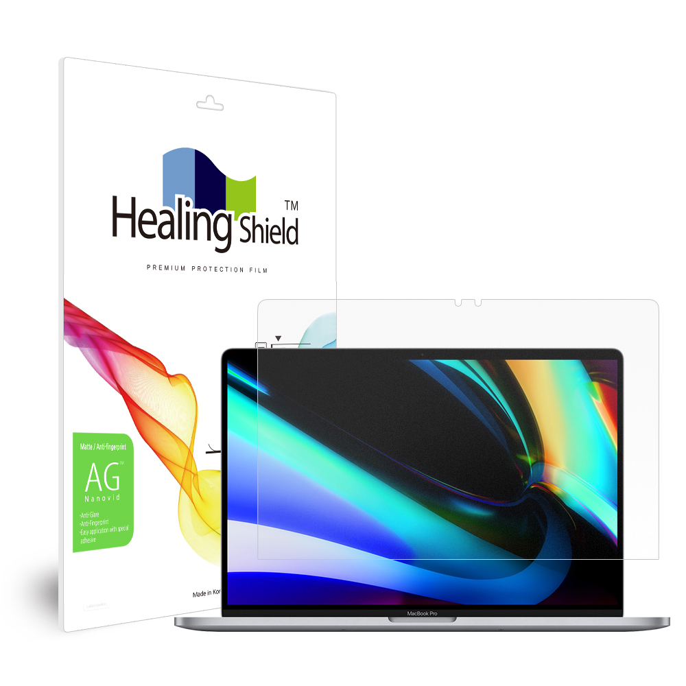 맥북 프로 2019 16 저반사 지문방지 액정보호필름 1매 - 상품 이미지