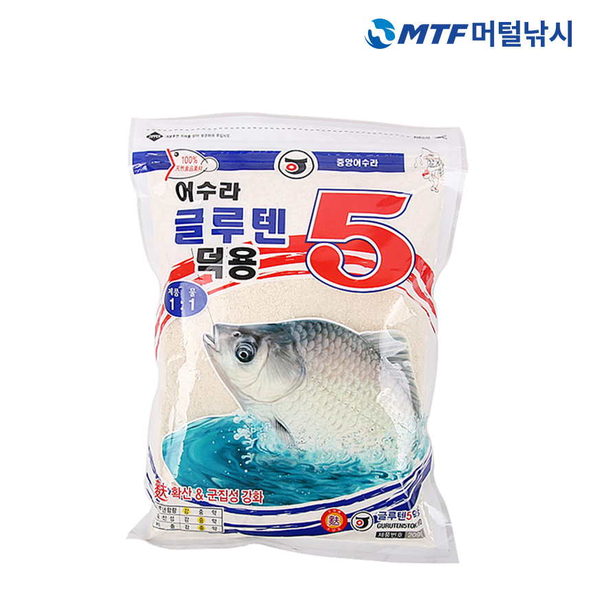 중앙어수라 글루텐 덕용 5 미끼 민물 낚시 떡밥 - 상세 이미지 4