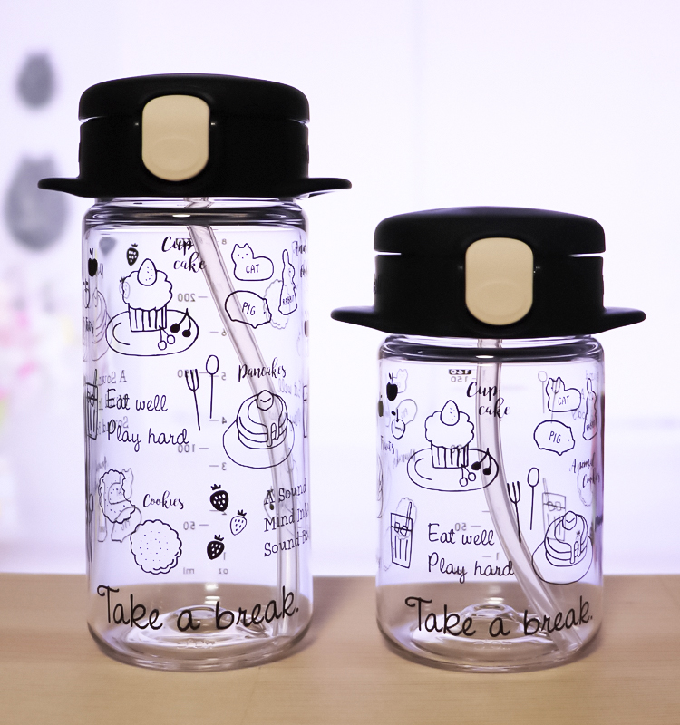 릿첼 아크리아 슬림 머그 빨대컵 160ml / 240ml - 주방·식기 - 하카타몰