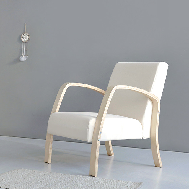 벤우드 1인 소파 YC12A 커버 (커버만) 아이보리 9764.3956, 1인용