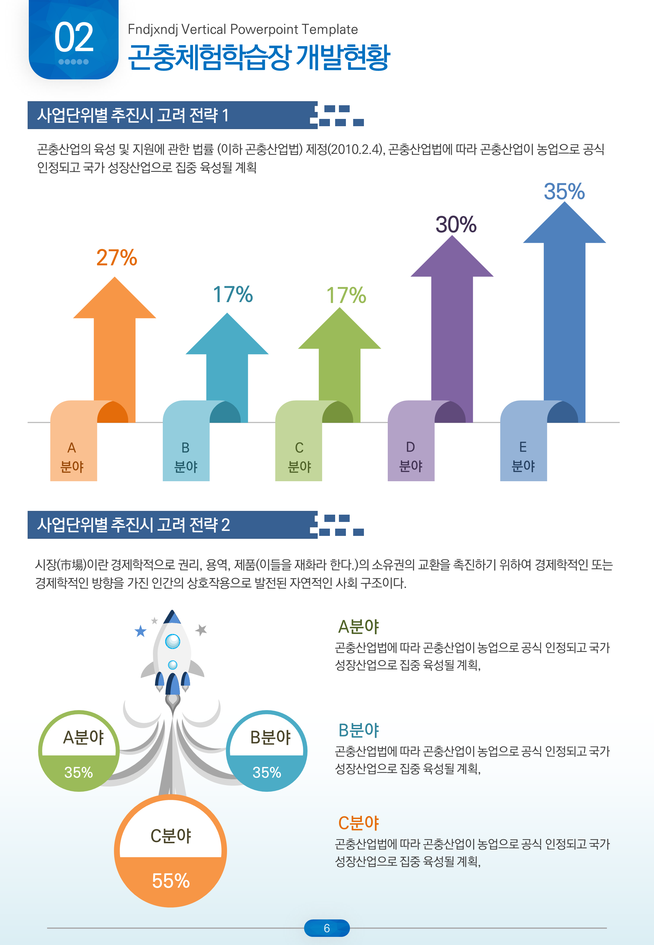 289 보고서 PPT 템플릿, 세로 형태 제안서, 사업계획서 입찰 파워포인트 템플릿 - 상세 이미지 5