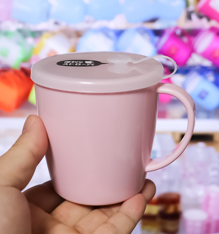 뚜껑포함 머그 빨대컵 300ml 2종택1 - 주방·식기 - 하카타몰
