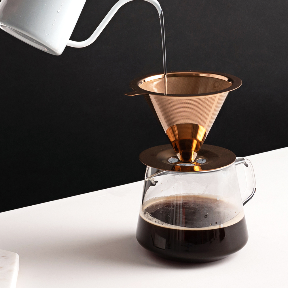 칼딘 드리퍼 티타늄 핸드드립세트 TP-01 로즈골드