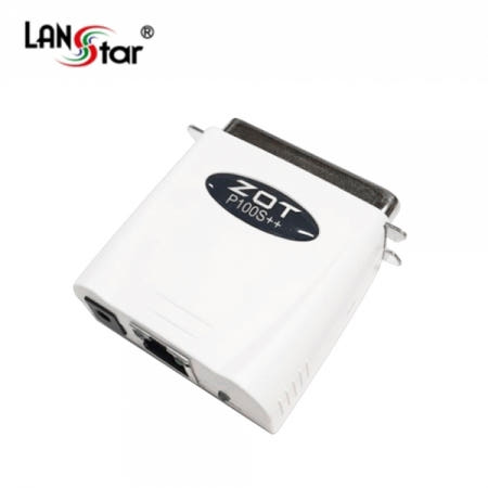 [LANstar/라인업시스템(주)]LANstar 프린터서버 ZOT 패러럴 1포트 [60122] ZOT-P100S＋＋