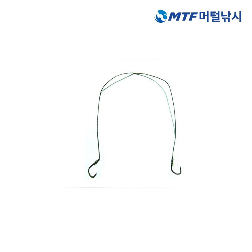 다이치 2본 묶음 민물 낚시 무미늘 바늘 - 상세 이미지 3