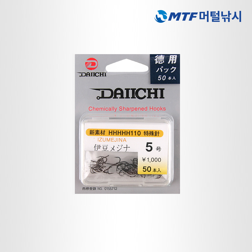 다이치 이두메지나 덕용 낚시 바늘 50개입 - 상세 이미지 3