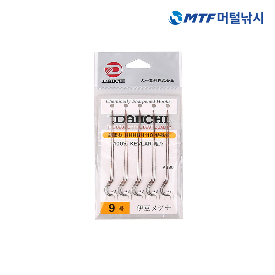다이치 2본 이두메지나 민물 낚시바늘 - 상품 이미지