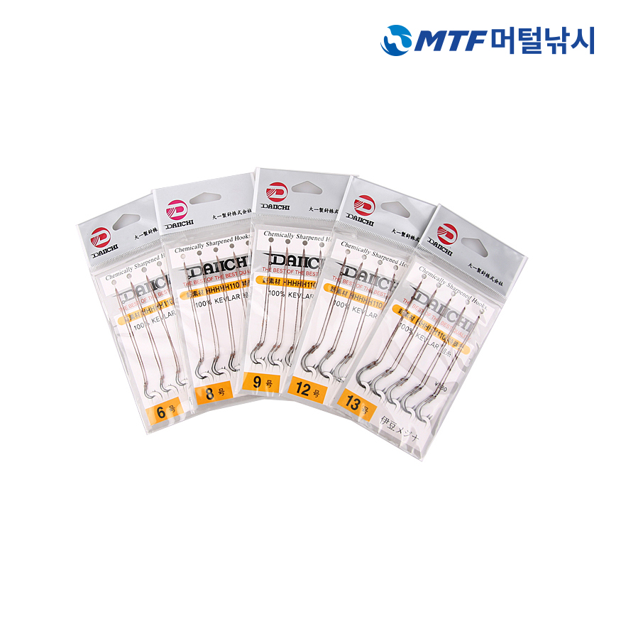 다이치 2본 이두메지나 민물 낚시바늘 - 상세 이미지 3