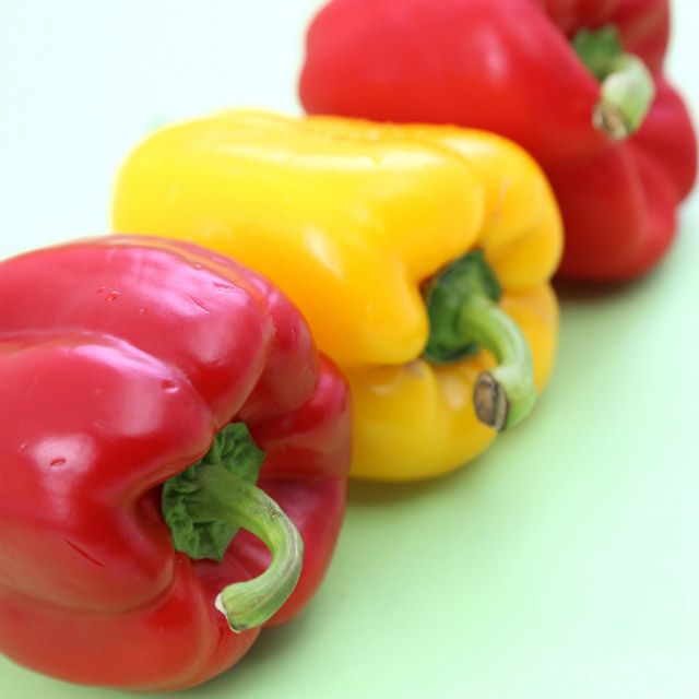 노랑 빨강혼합 실속형 파프리카 3kg