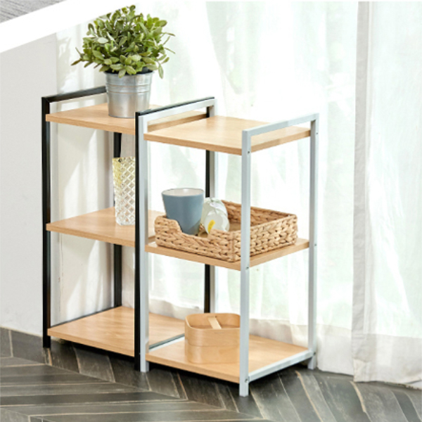 공간활용 사이드 3단 선반 수납장 보조 테이블 책장 틈새선반 diy 조립 FIXA 보데 - 상품 이미지