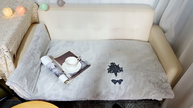 마가렛 겨울 극세사쇼파패드 3인용 4인용 돌쇼파패드 소파커버제작