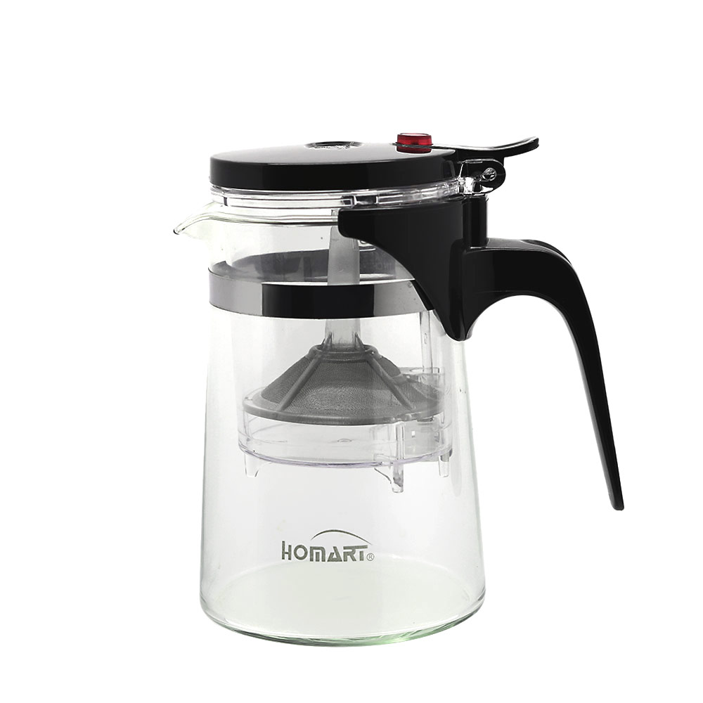 표일배 500ml 버튼 티포트 원터치티포트 잎차 - 상세 이미지 2