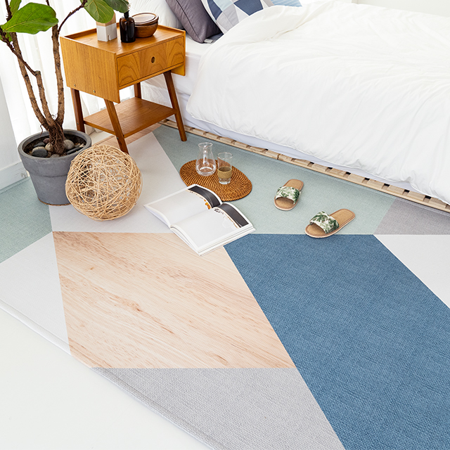 먼지없는 워셔블 사계절 거실 방수 러그 특대형 230x145