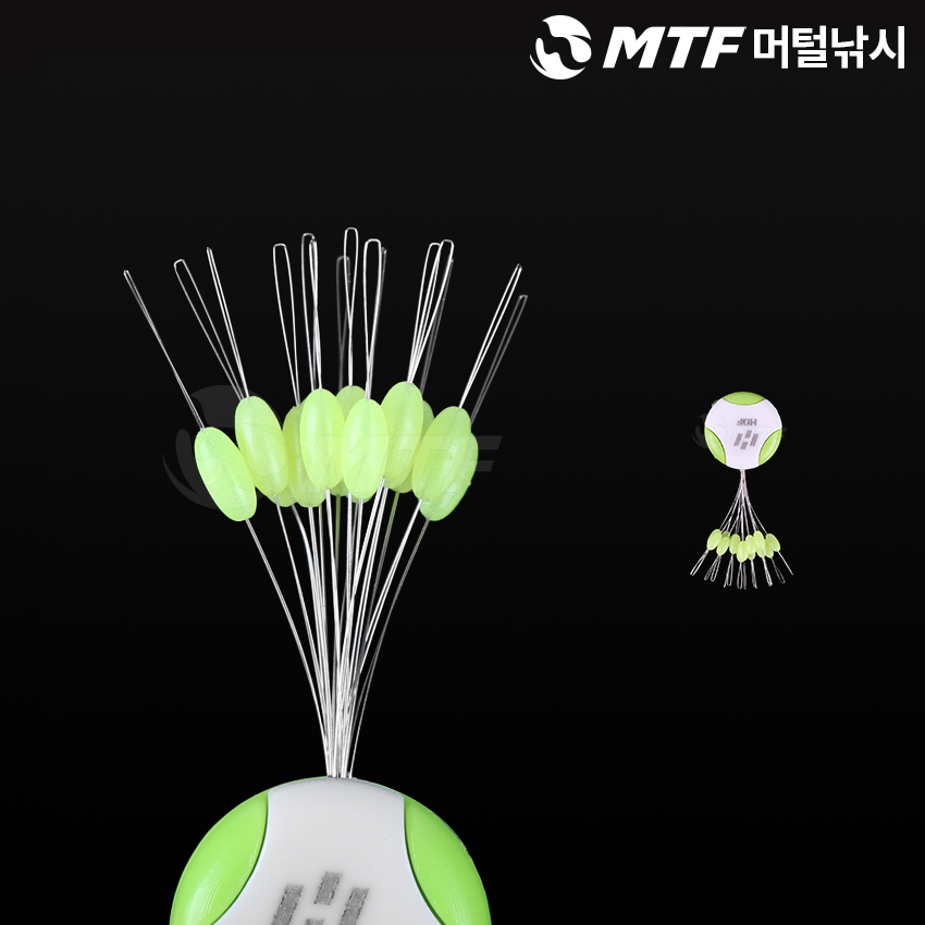 해동 축광 타원형 찌 멈춤 스토퍼 HA-611 - 상세 이미지 2
