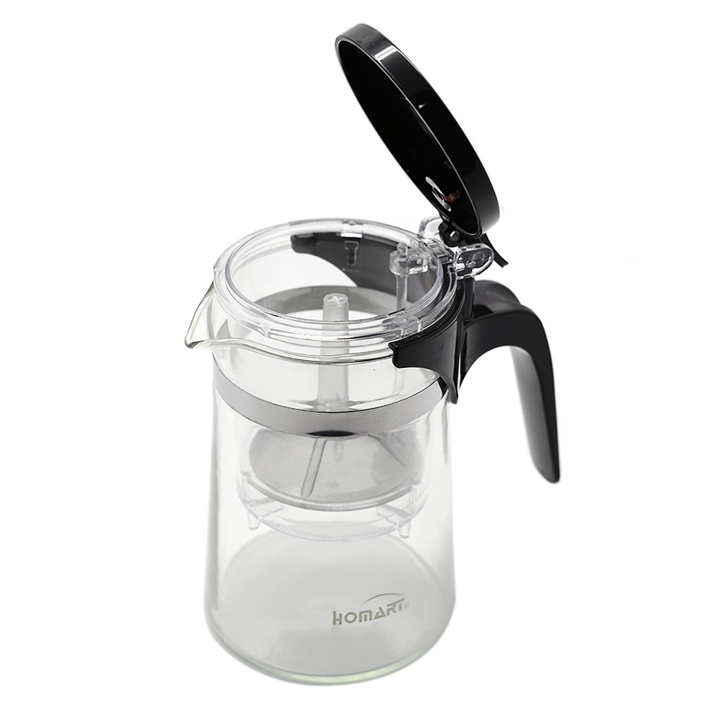 표일배 500ml 버튼 티포트 원터치티포트 잎차 - 상세 이미지 3