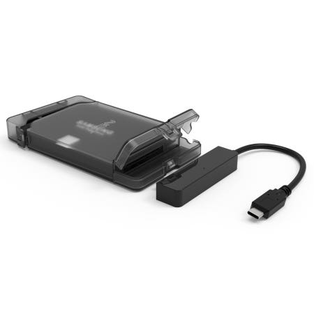 넥스트유 205TC 5Gbps USB 3.1 GEN1 C타입 2.5형 SSD HDD 외장케이스 USB외장케이스 외장케이스 사타 하드