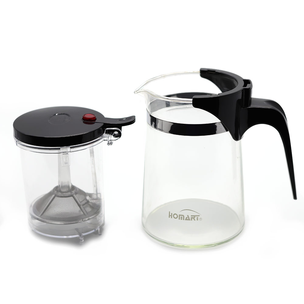 표일배 500ml 버튼 티포트 원터치티포트 잎차 - 상세 이미지 4