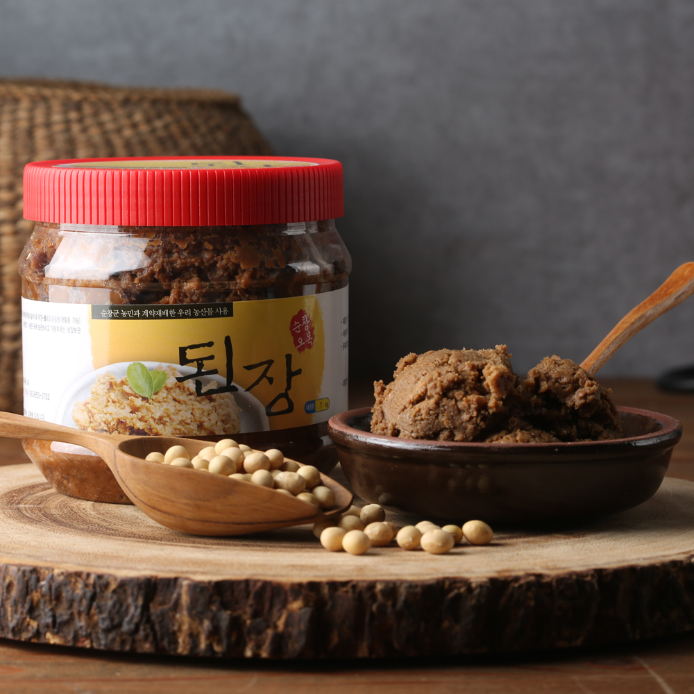 순창 전통된장 1kg 진영희기능인 - 상품 이미지