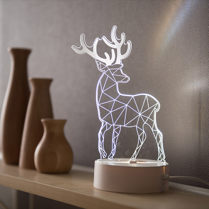 LED 아크릴 무드등 사슴 선물용 무드 조명