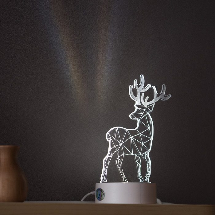 LED 아크릴 무드등 사슴 선물용 무드 조명