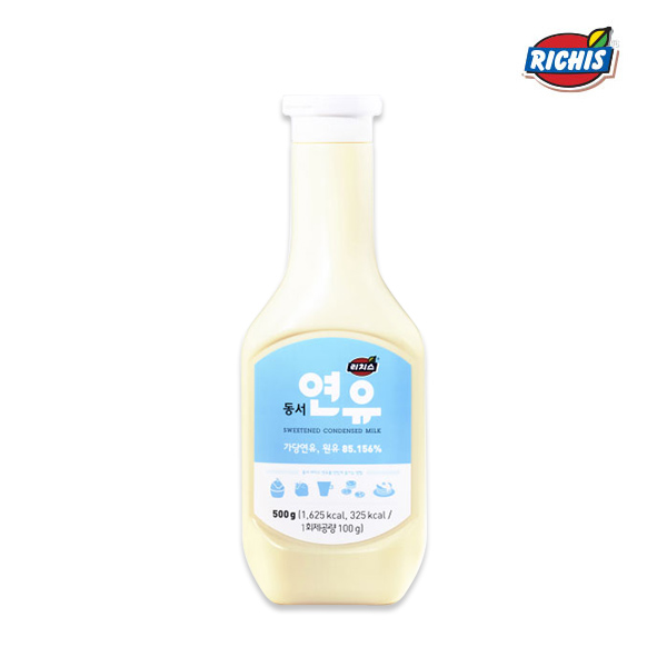 동서 리치스 연유 500g 가당연유 빙수재료 - 상품 이미지