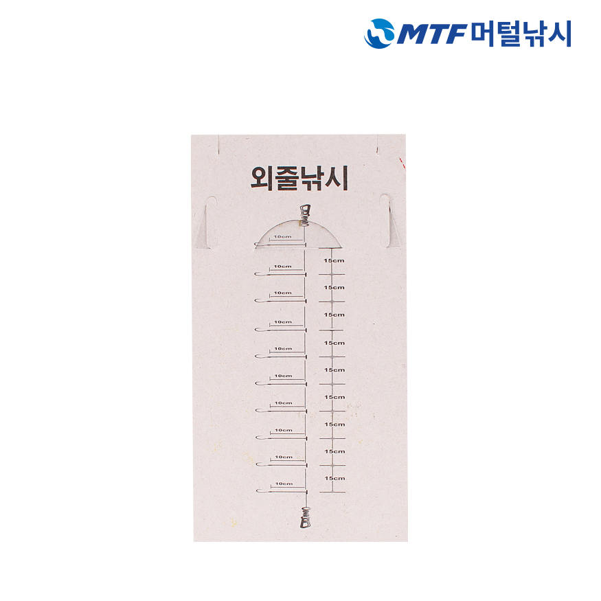 백경 열기 볼락 고등어 바다 카드 채비 BK-320 BK-321 - 상세 이미지 3