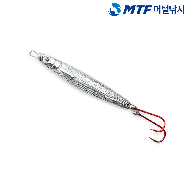 캣츠크로우 멸치 메탈지그 더블훅 고등어 삼치 갈치 지깅 30g - 상품 이미지
