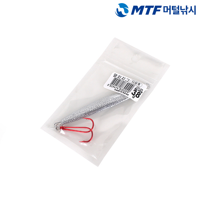 캣츠크로우 멸치 메탈지그 더블훅 고등어 삼치 갈치 지깅 30g - 상세 이미지 3