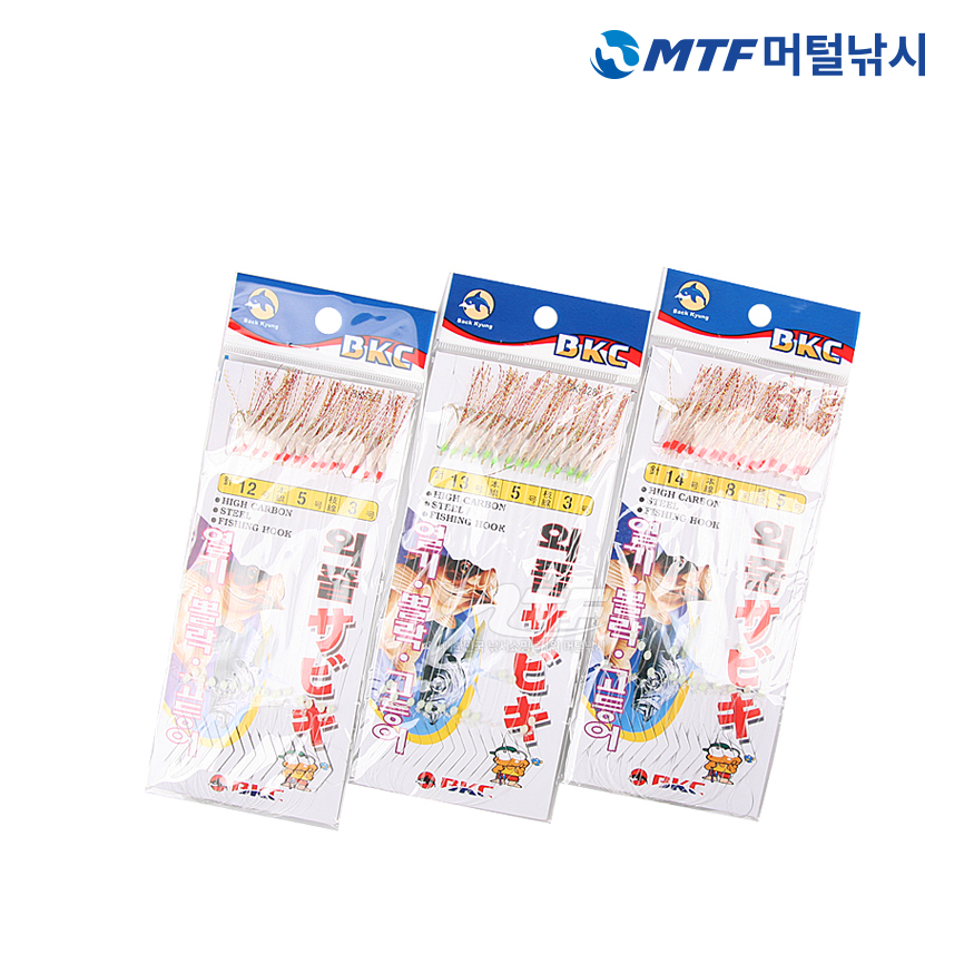 백경 열기 볼락 고등어 바다 카드 채비 BK-320 BK-321 - 상세 이미지 4