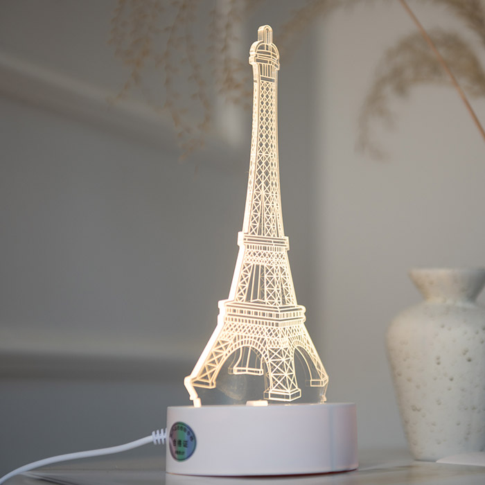 LED 아크릴 무드등 에펠탑 선물용 무드 조명