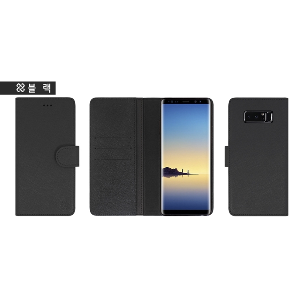 카일 사피아노 천연소가죽 지갑 다이어리 케이스 레드, 갤럭시A25 - 상세 이미지 2