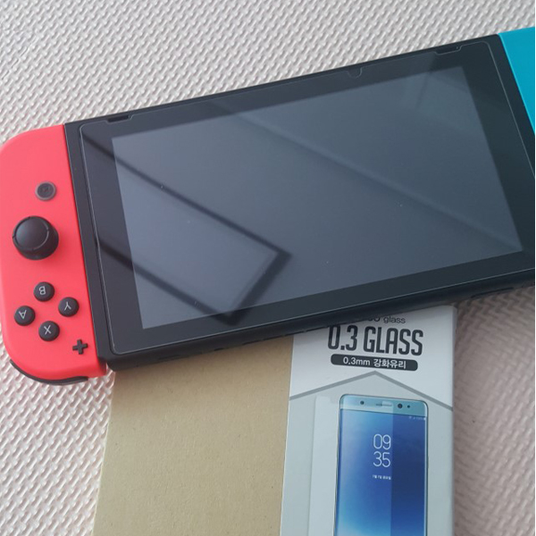 호후 닌텐도스위치 강화유리 액정보호 필름 2매 - 상세 이미지 3