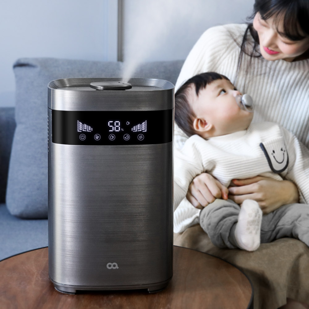 오아 엠젯 가열 복합식 가습기 4L 살균 대용량 자동습도조절 사무실 신생아 유아 통세척