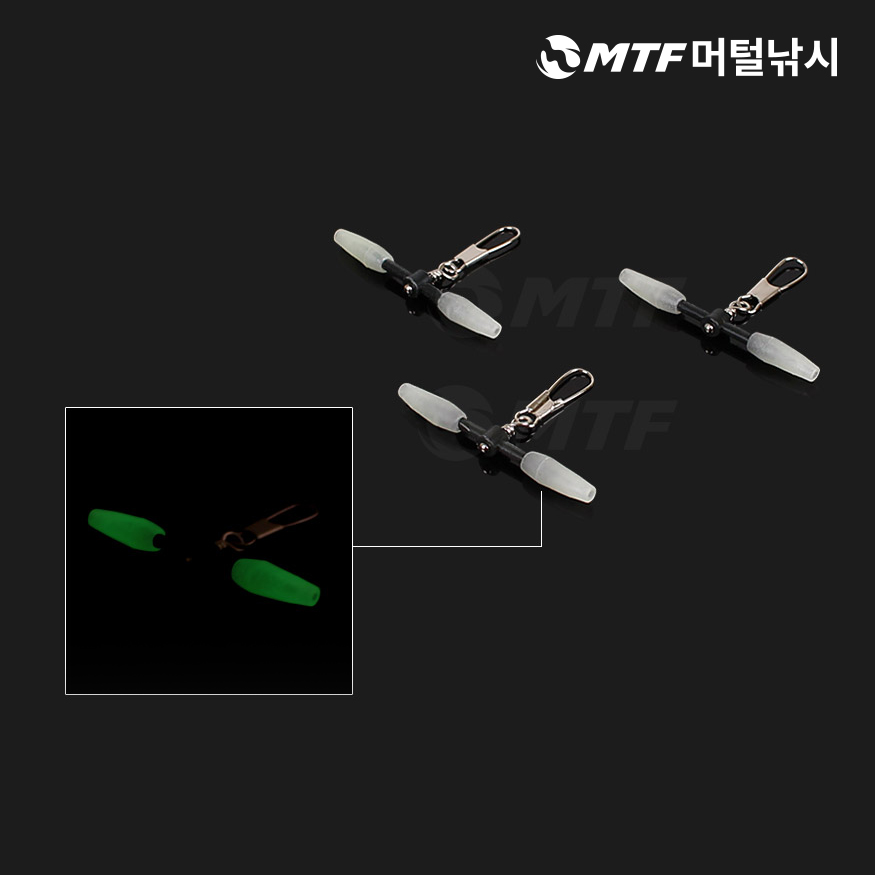 인팩션 T형 고정고무 야광 NO.DIF-321 바다낚시 찌홀더 - 상세 이미지 3