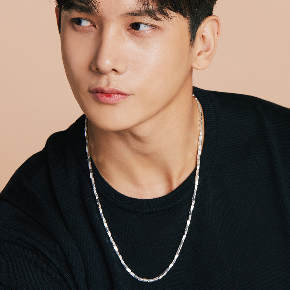 925실버체인목걸이 대나무 순은necklace 남자실버목걸이 줄 이미지 7