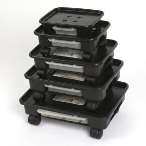 이동식화분받침대 정사각형 소형1호 물받이받침 서랍식화분 실사용 후기 | 효과 있을까? - 상품 이미지 2