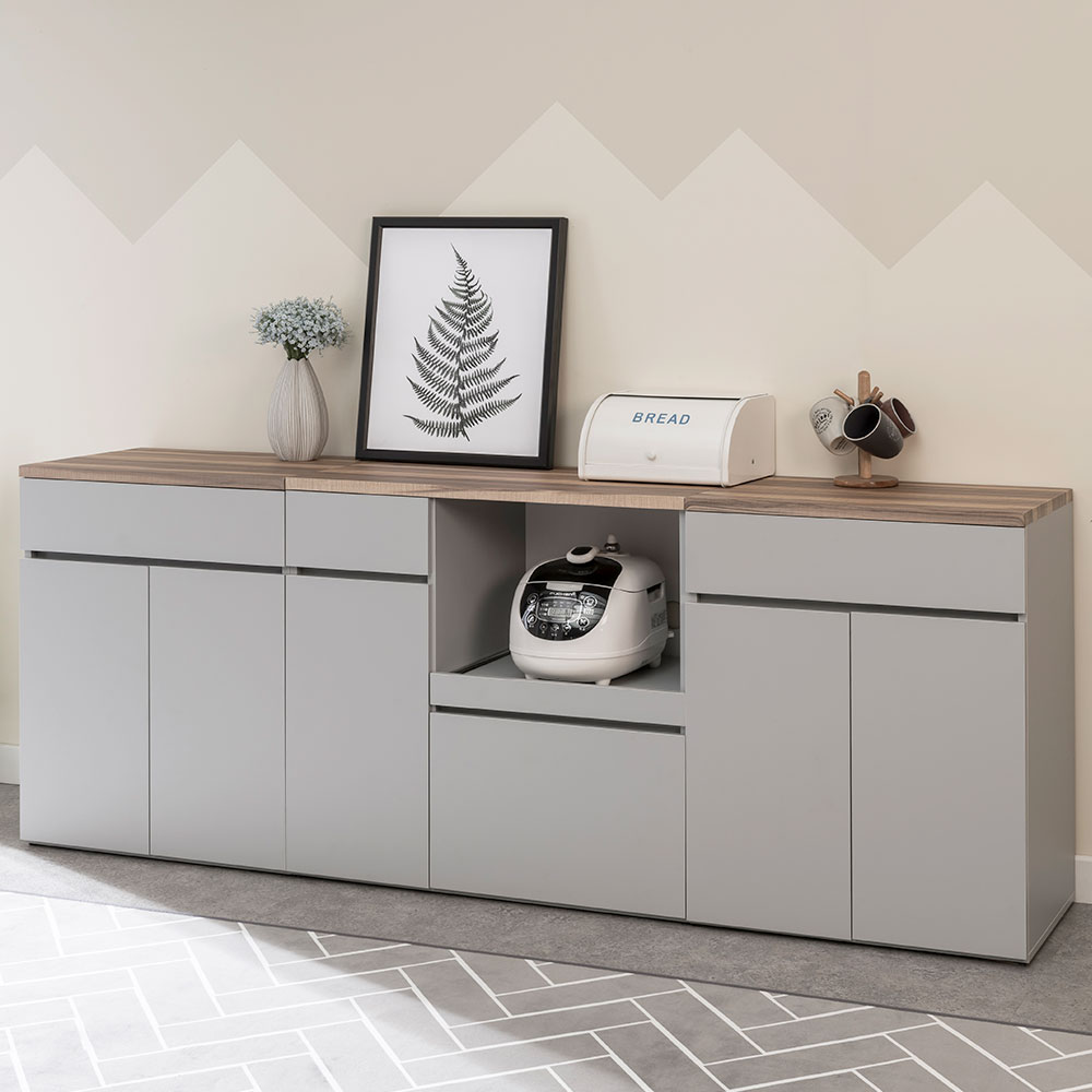 코튼 전자 렌지대 밥솥 다이 선반 수납장 밥통 정리대 렌지장