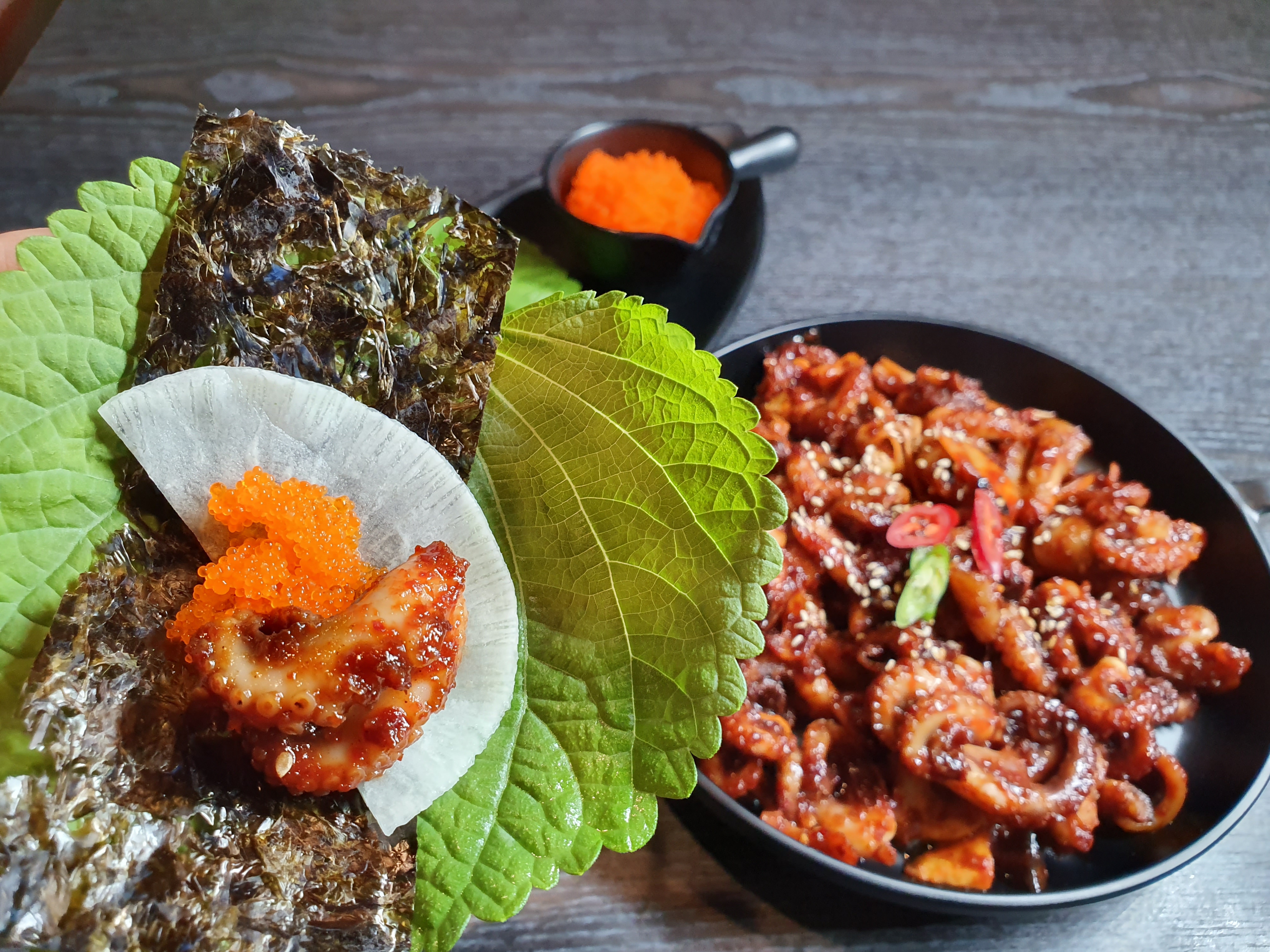 쭈꾸미잡스 매콤 양념 쭈꾸미 볶음 캠핑 음식 요리 밀키트 맛집 2인분 600g, 2개 - 상세 이미지 3