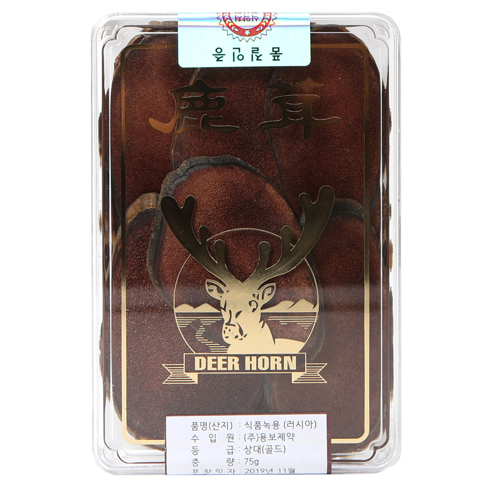 러시아산 녹용 상대(골드) 75g / 상대 상단 부위 : 케이웰니스