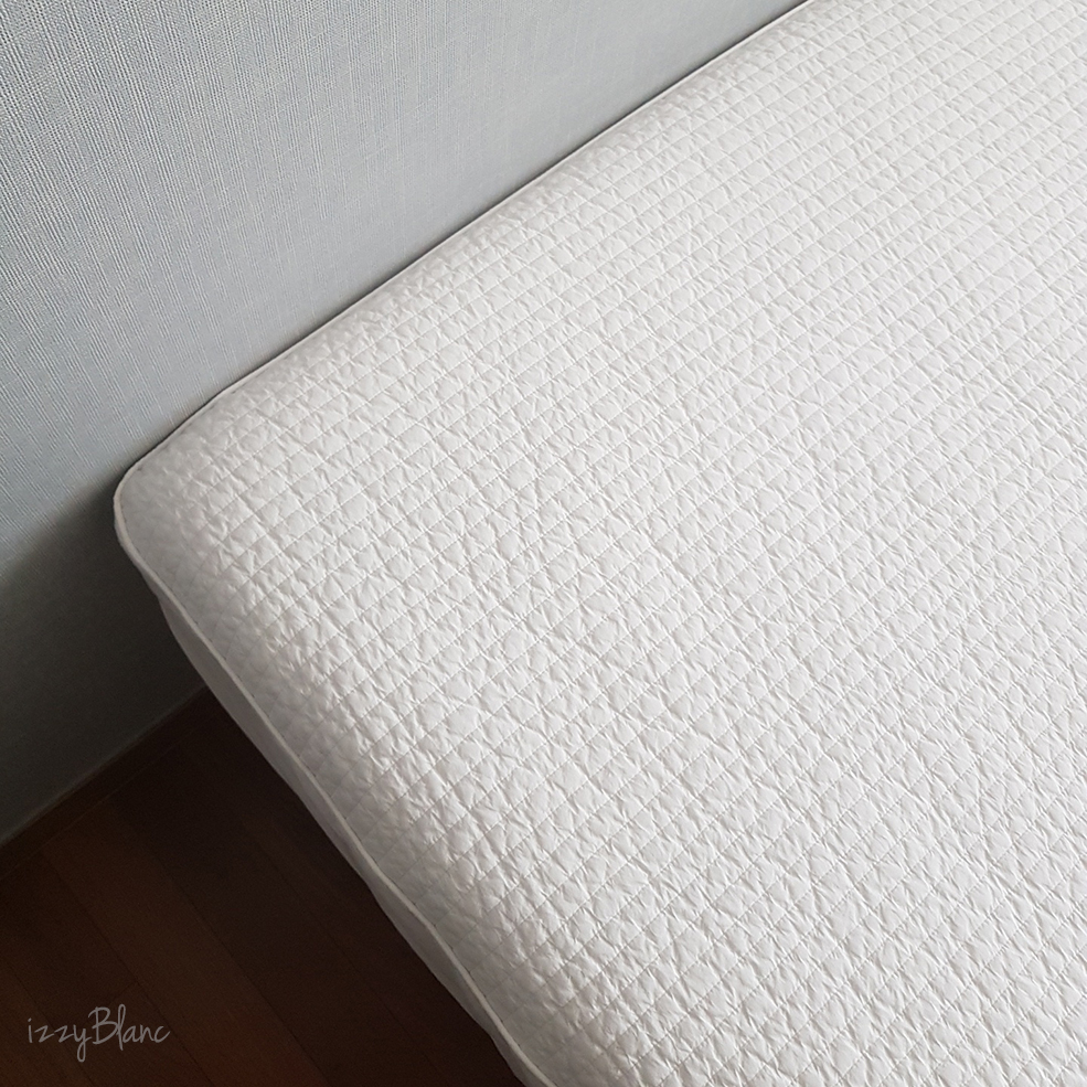 [이스턴킹/ 캘킹/ 슈퍼킹/ 라지킹] 이지블랑 고밀도 100수 누빔 매트리스커버