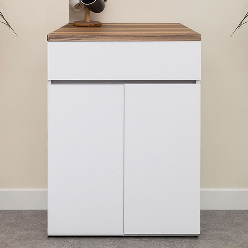 코튼 전자 렌지대 밥솥 다이 선반 수납장 밥통 정리대 렌지장