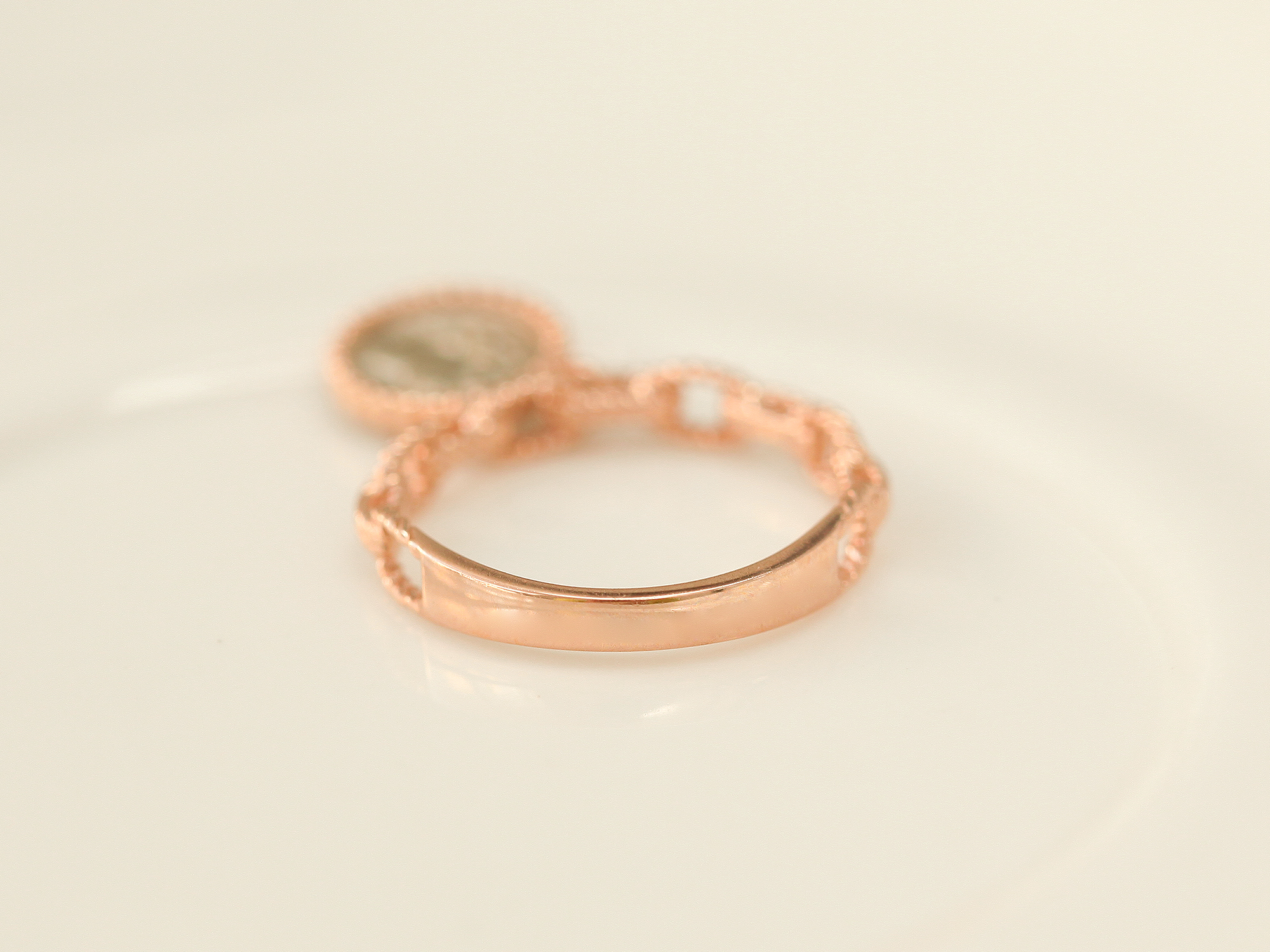 패션 바이 카카오 | 14K 18K 아테네 코인 반지