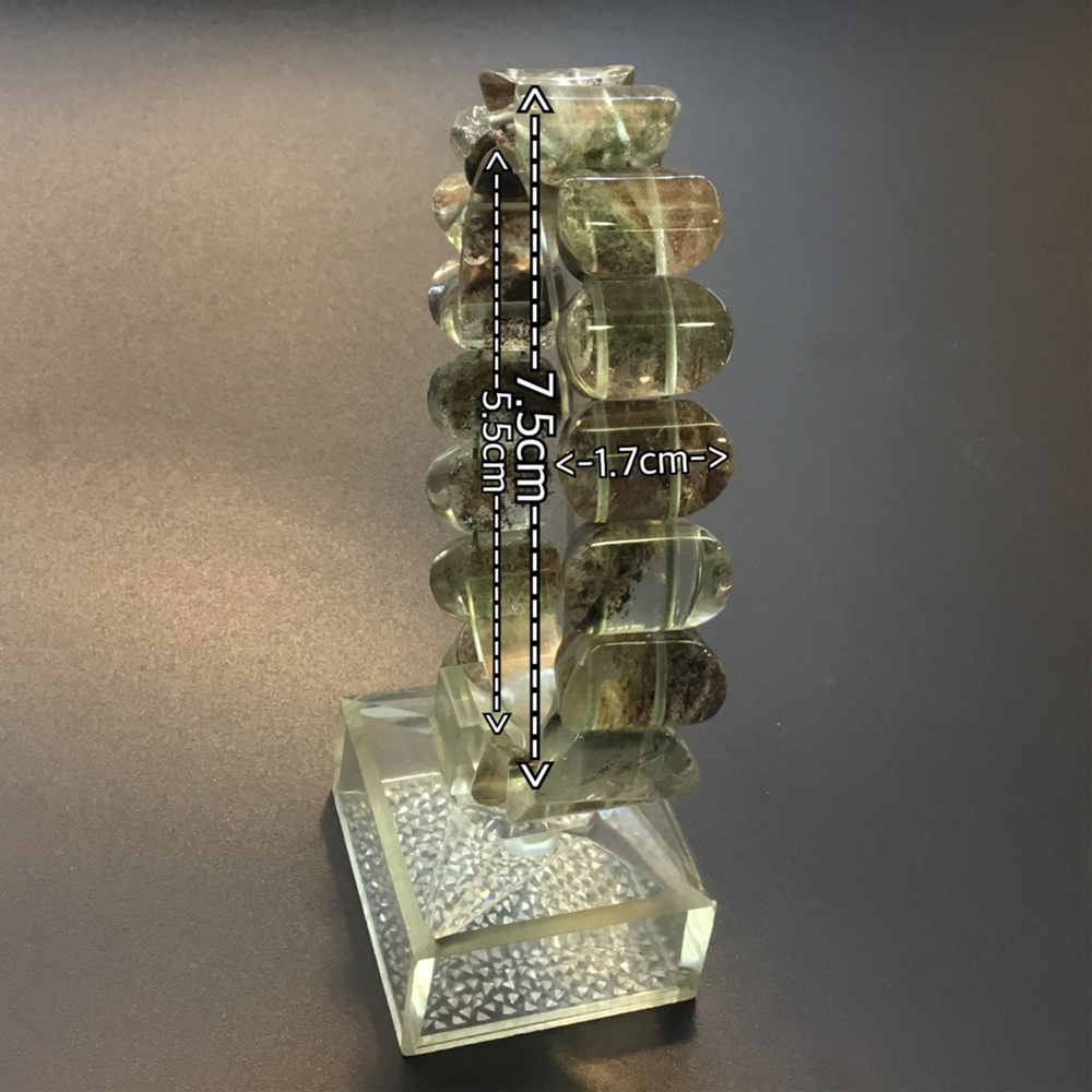 수정사 - 천연 원석 가든수정  정원수정 팔찌 1.7cm : 수정사 온라인몰