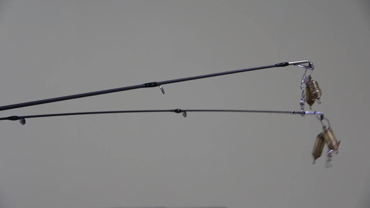 낚시대 사용 예시