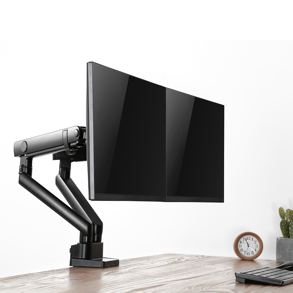 루나랩 스탠다드 싱글 블랙 모니터암 거치대