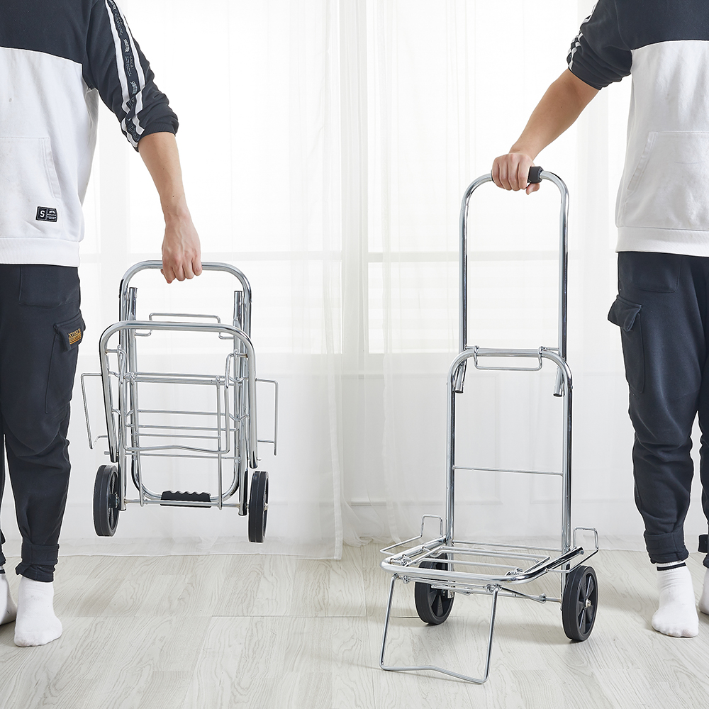 할메이드 시장바구니 바퀴장바구니캐리어 손수레 접이식핸드카트 폴딩쇼핑카트 윙핸드카 대