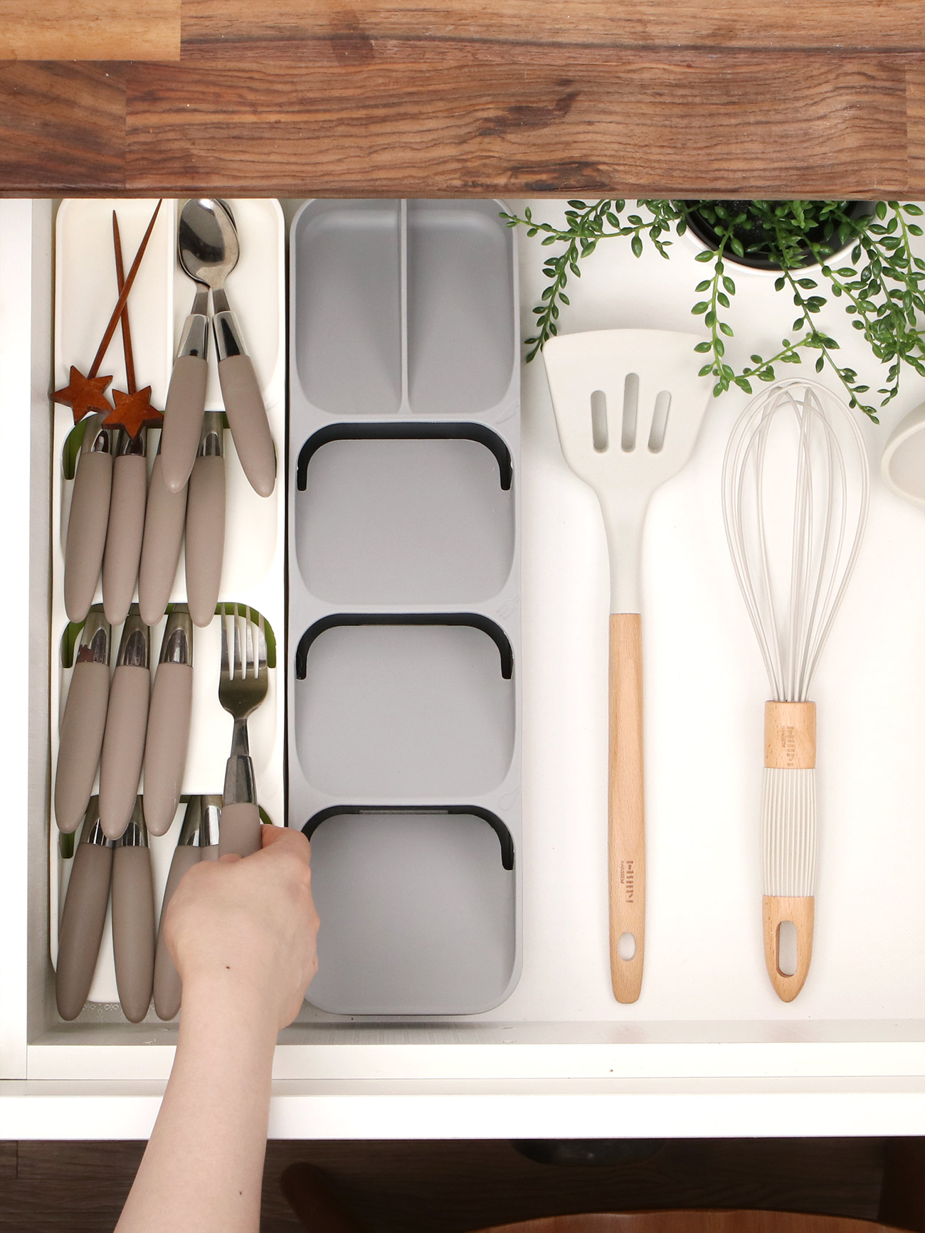 주방 싱크대 정리트레이 5단 수저통