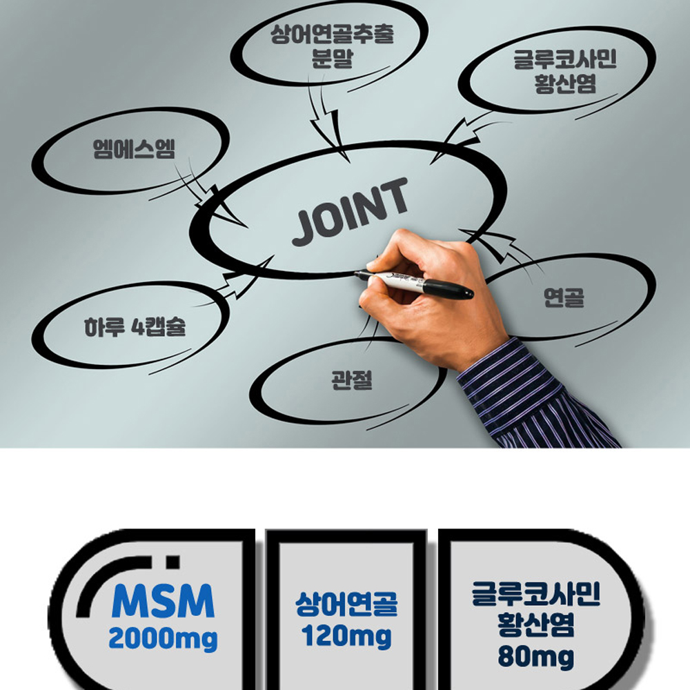 엠에스엠 MSM 식이유황 msn관절영양제 해피조인트 캐나다 - 상세 이미지 5