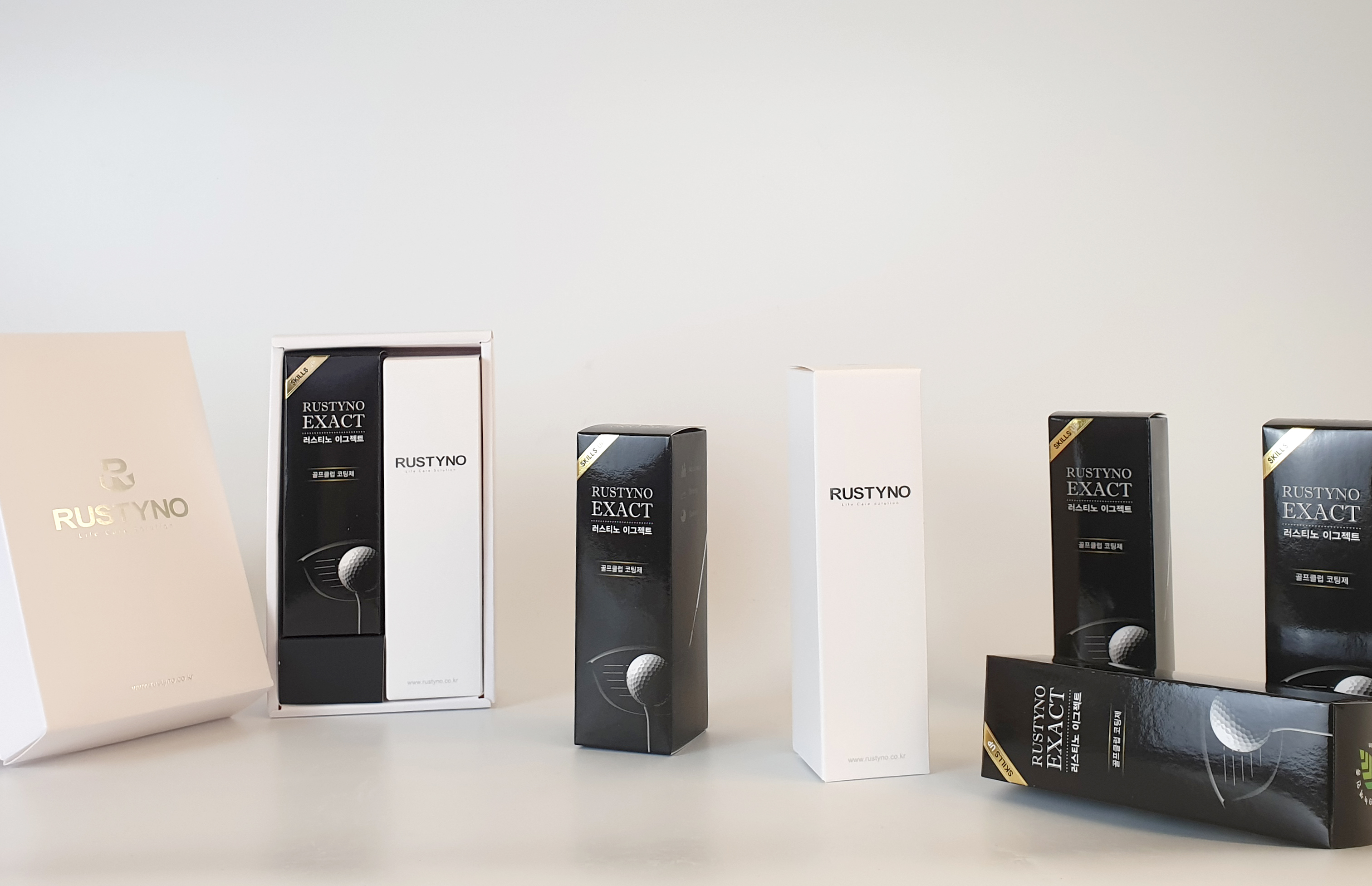 골프선물용품 비거리향상 골프채관리 러스티노 이그젝트 30ml + 가죽보호제 30ml 세트 선물포장 - 상세 이미지 5